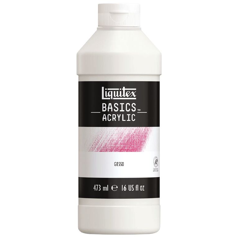 Liquitex Basics Gesso 473ml, , hi-res