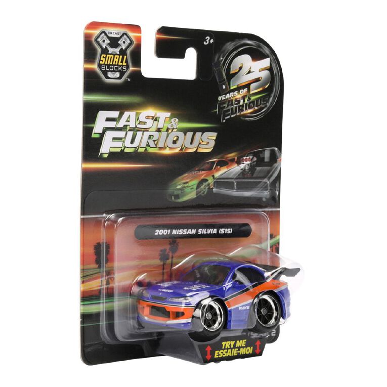 Jada Fast & Furious Small Blocks Diecast 1:43 Assorted, , hi-res