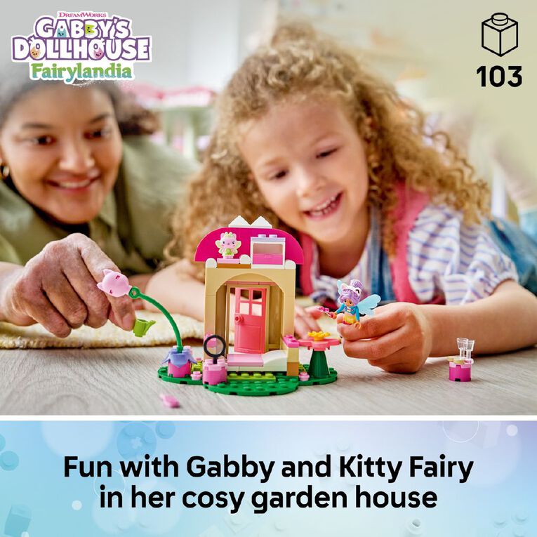 LEGO Gabby's Dollhouse Kitty Fairy's Garden House 11212, , hi-res
