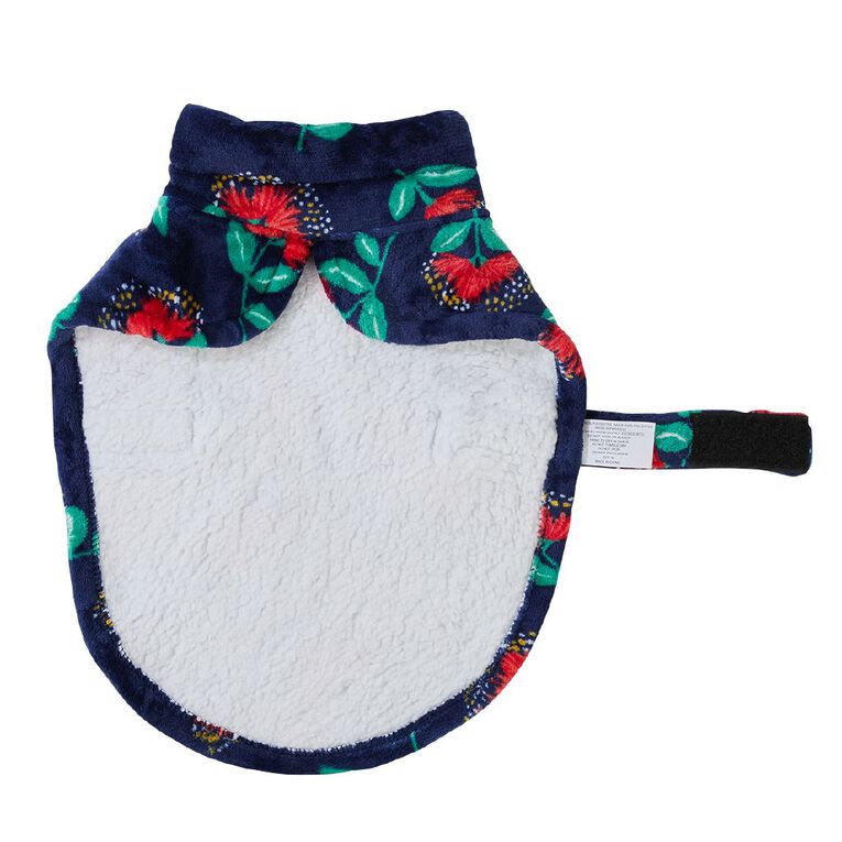 Petzone Soft Fleece Pet Coat Blue XL, , hi-res