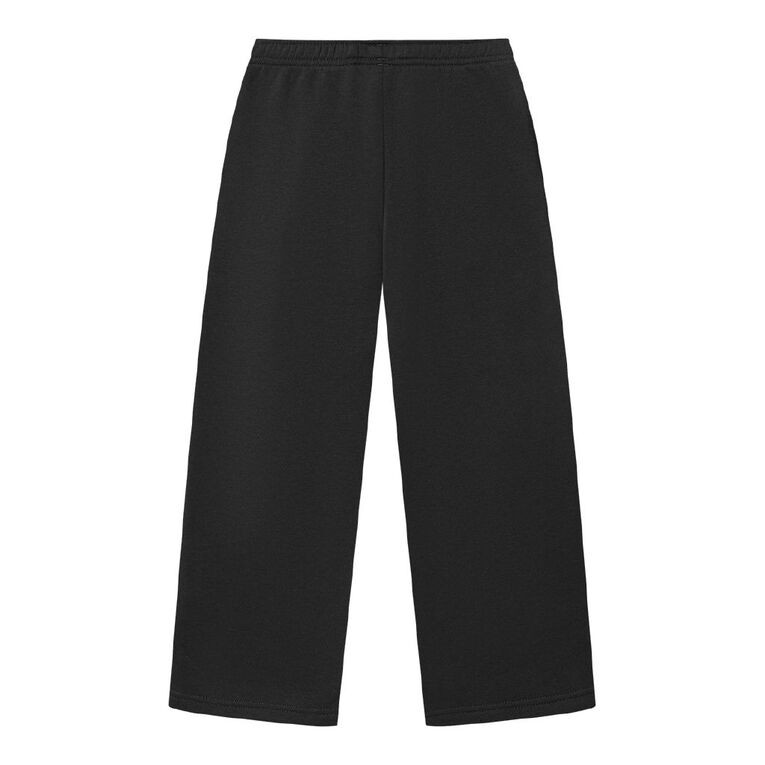 Young Original Plain Straight Trackpants, Grey Dark, hi-res