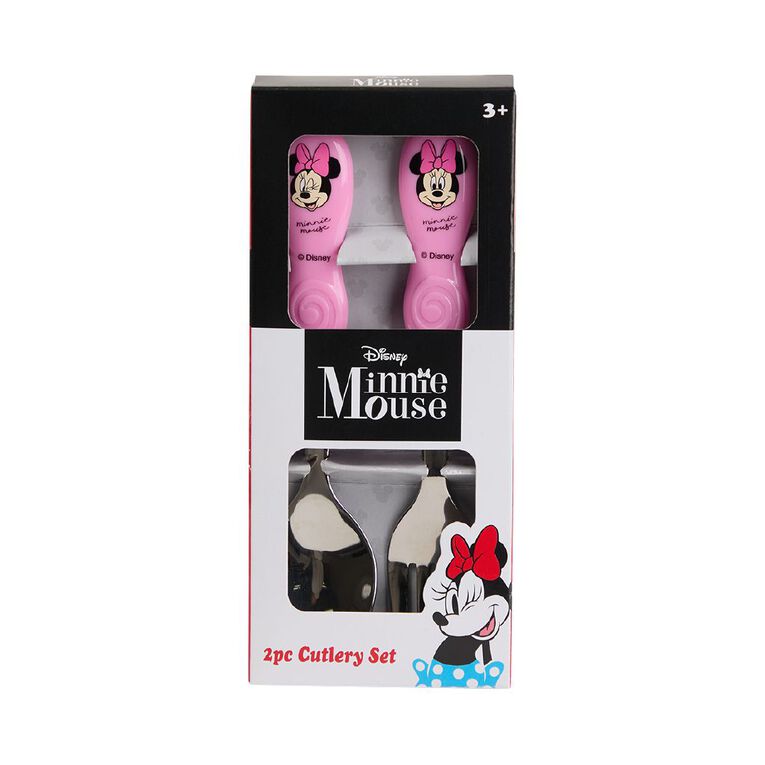 Minnie Mouse Cutlery Set Stainless Steel 2 Piece, , hi-res