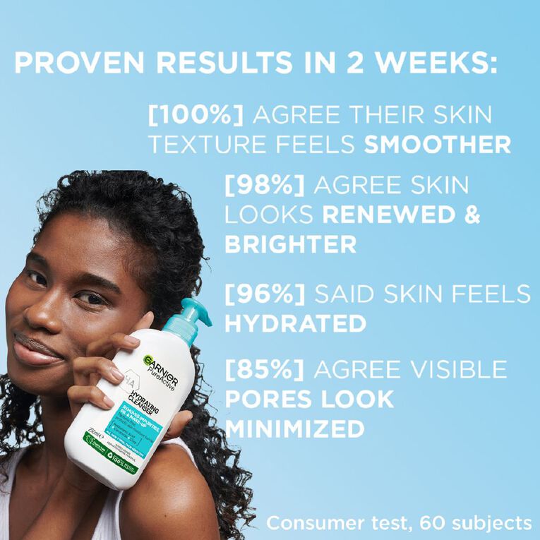 Garnier PureActive Hydrating Cleanser 250ml, , hi-res