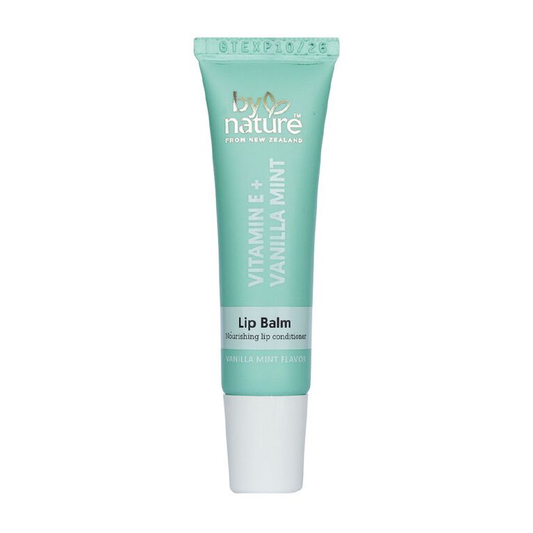 By Nature Vitamin E Lip Balm Vanilla Mint, , hi-res