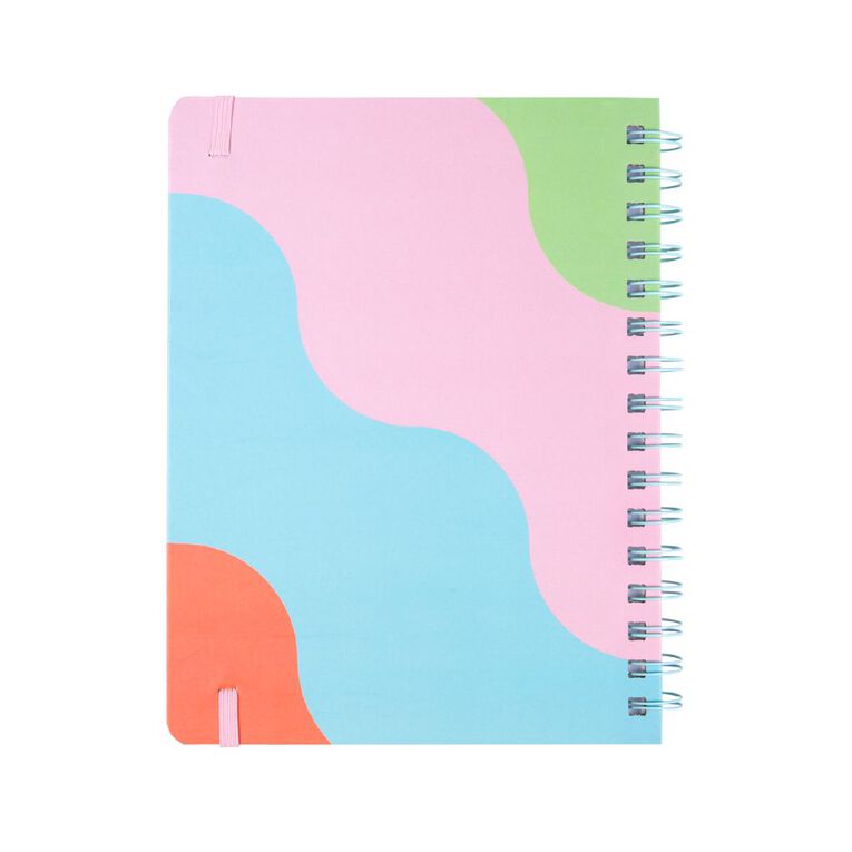 WS Undated Planner With Months Multi-Coloured, , hi-res