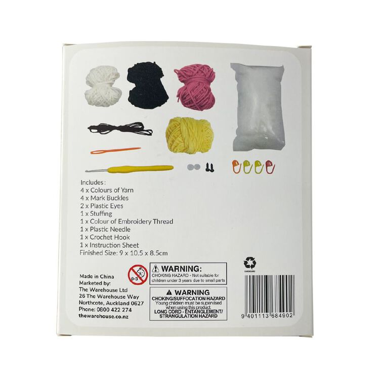 Uniti Craft Adults Crochet Kit Bee, , hi-res