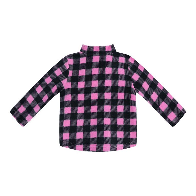 Young Original Toddler Boys Fleece Zip Thru Sweatshirt, Pink Mid, hi-res