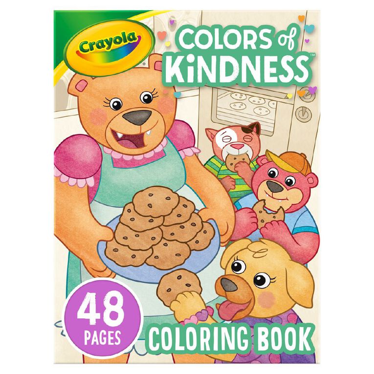 Crayola Colors of Kindness Coloring Book Assorted, , hi-res
