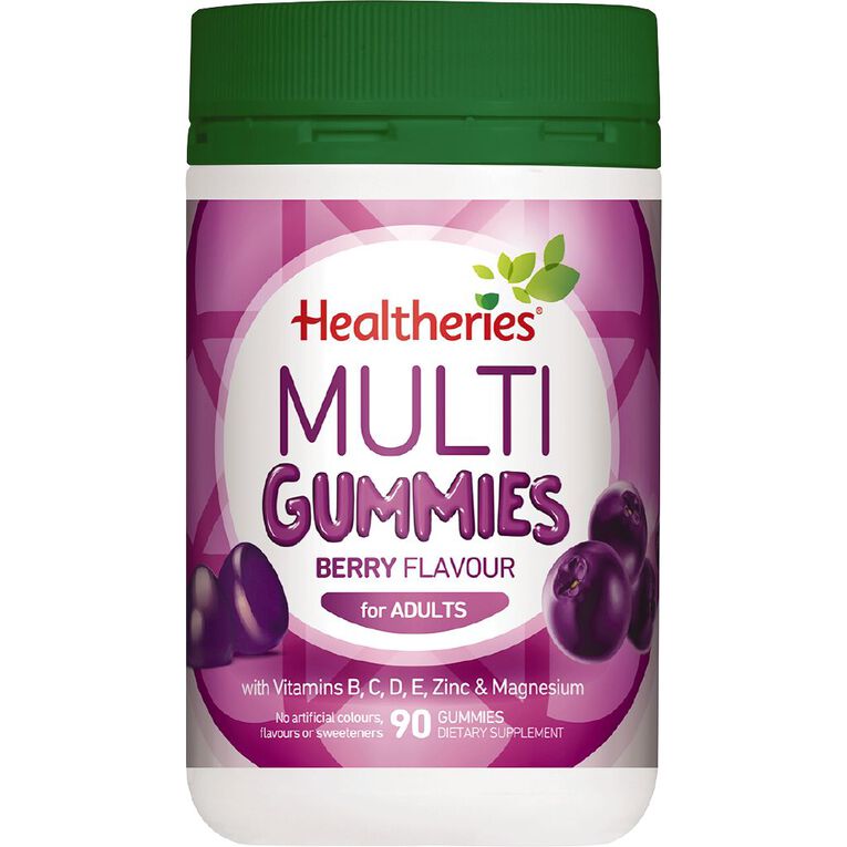 Healtheries Adult Multi Gummies Berry 90s, , hi-res
