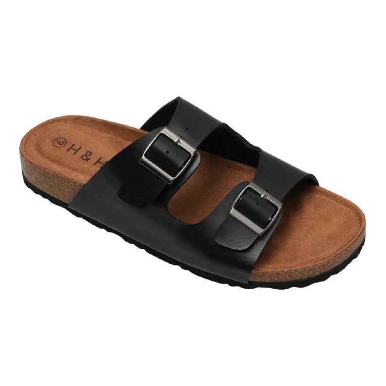 H&H Women's Rachel Sandals, Black, hi-res