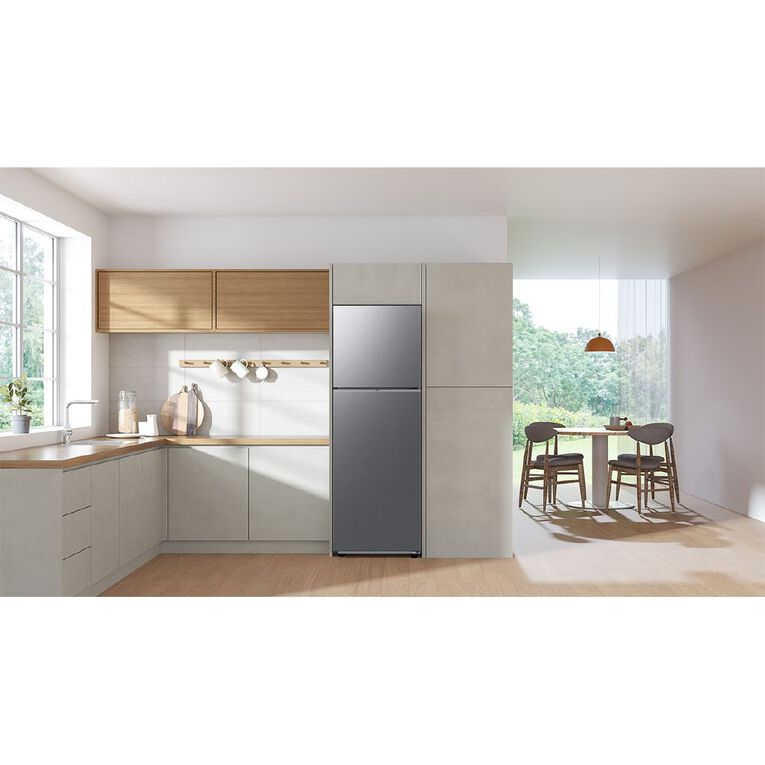 Samsung Top Mount Fridge Freezer 305L Silver Silver The Warehouse