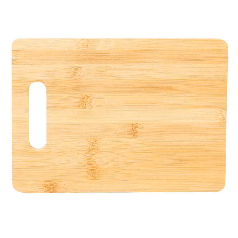 Living & Co Bamboo Chopping Board Set Natural 3 Pack, , hi-res