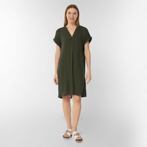 H&H Women's Short Sleeves Pop Over Tunic