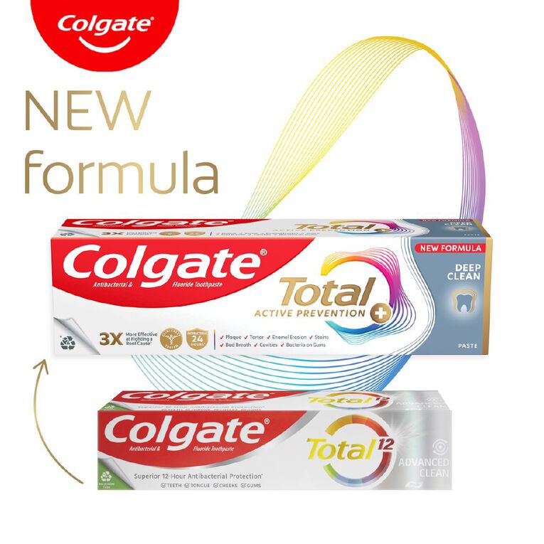 Colgate Total Toothpaste Advanced Clean 115g, , hi-res