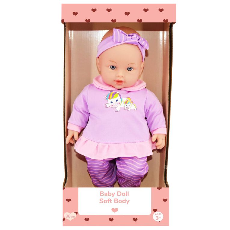 Baby Doll 36cm Soft Body Assorted, , hi-res