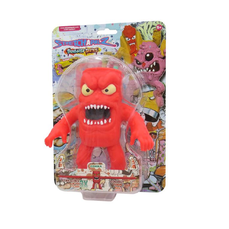 Stretchapalz 14cm Foodbeast Assorted, , hi-res