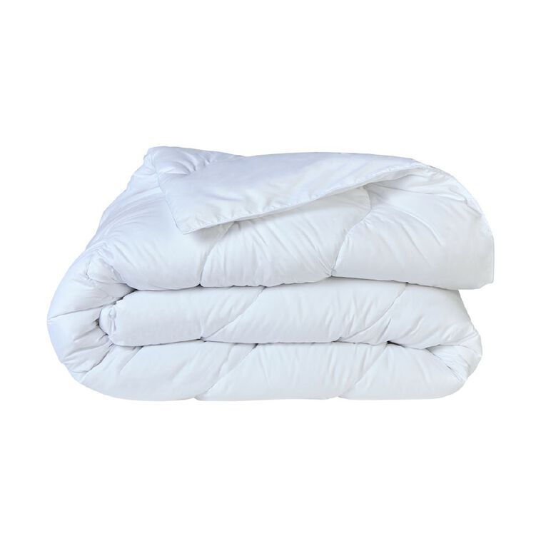 Living & Co Duvet Inner Silk Touch White Queen, , hi-res