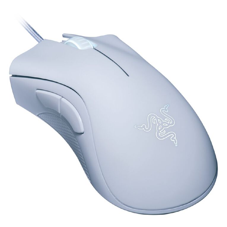 Razer DeathAdder Essential Ergonomic Wired Gaming Mouse White, , hi-res