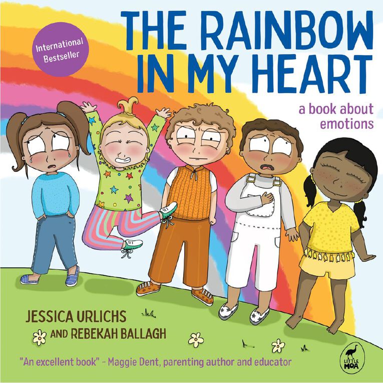 The Rainbow In My Heart Board Book by Jessica Urlichs, , hi-res