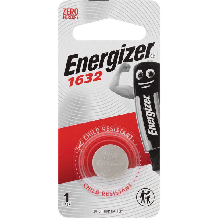 Energizer Lithium Coin Battery 1632 1 Pack, , hi-res