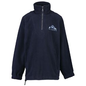 Schooltex Pukekohe Hill New Polar Fleece Top with Embroidery