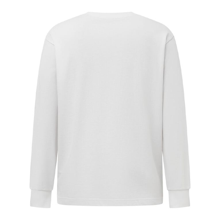 Garage Men's Heavyweight Boxy Tee, White, hi-res