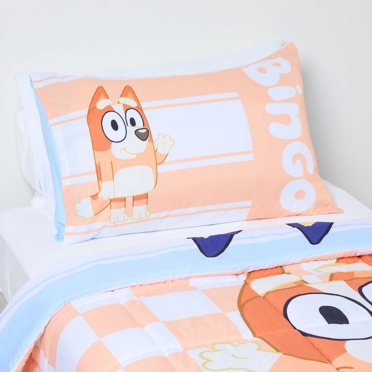 Bluey & Bingo Reversable Comforter Set, , hi-res