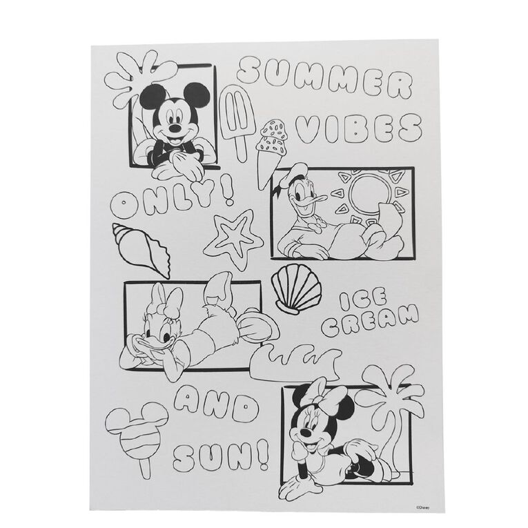 Mickey Mouse and Friends Art Canvas Paint Set, , hi-res