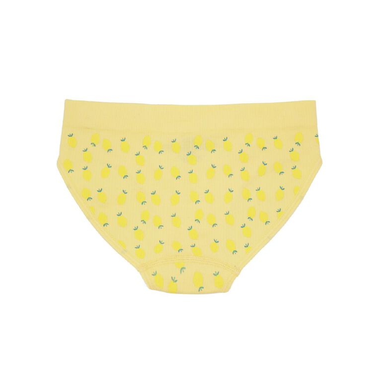 Clio Teen Lemon Seamfree Bikini 2 Pack, Yellow, hi-res