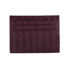 H&H Women's Woven Texture Card Holder