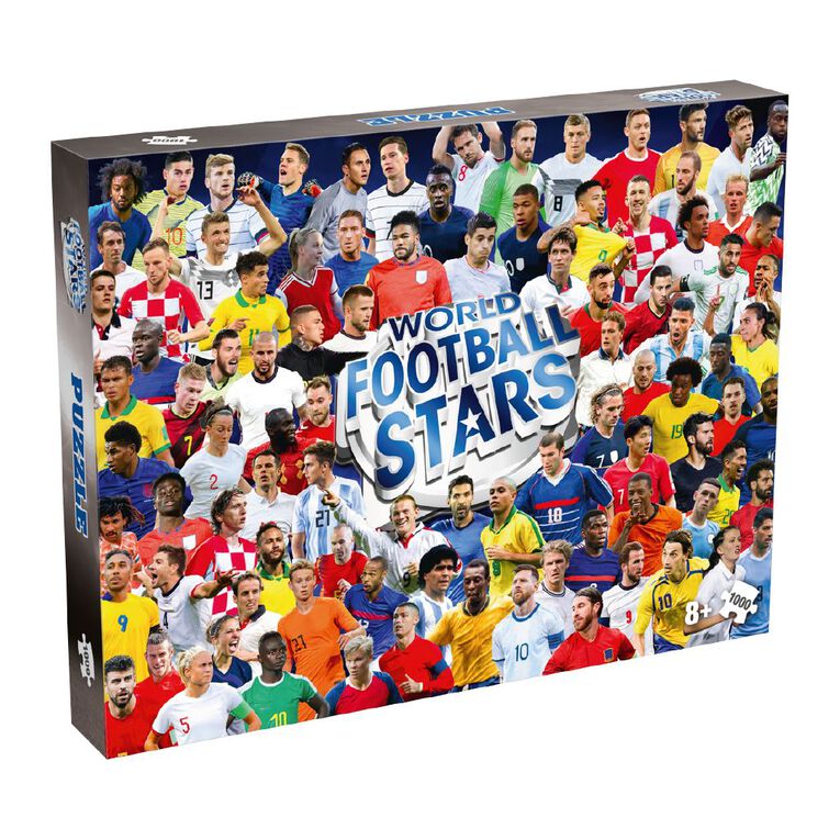World Football Stars Puzzle 1000 Piece, , hi-res