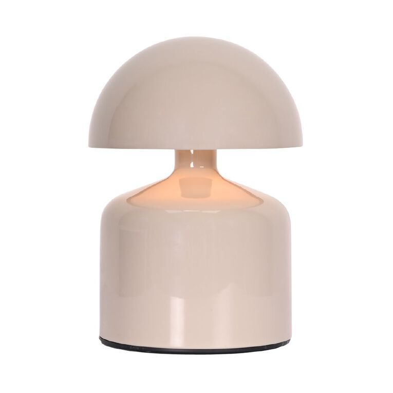 Living & Co Madi Rechargeable Lamp Stone Grey, , hi-res