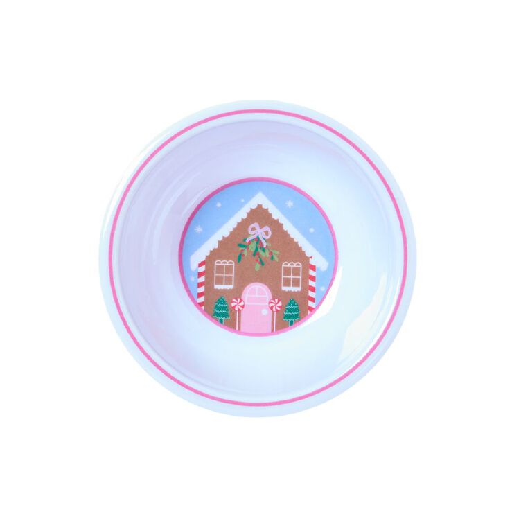Wonderland Merry Christmas Kids Melamine Bowl Assorted, , hi-res