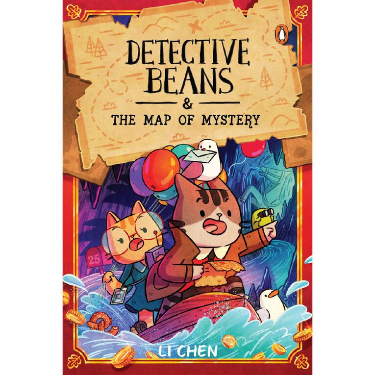 Detective Beans #3 The Map Of Mystery by Li Chen, , hi-res