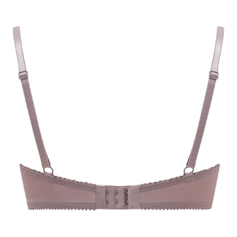 H&H Women's Ribbed Edge T-Shirt Bra, Pink Dark, hi-res