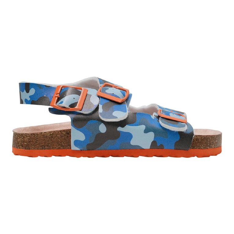 Young Original Senior Kids' Rayray Sandals, Blue Light, hi-res