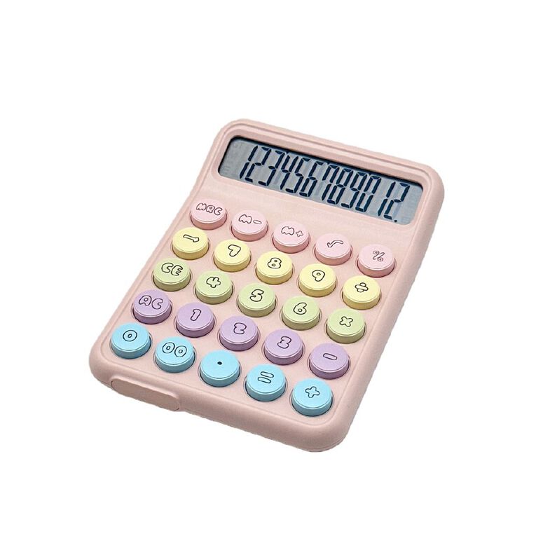 WS Desktop Calculator Pastel Yellow, , hi-res
