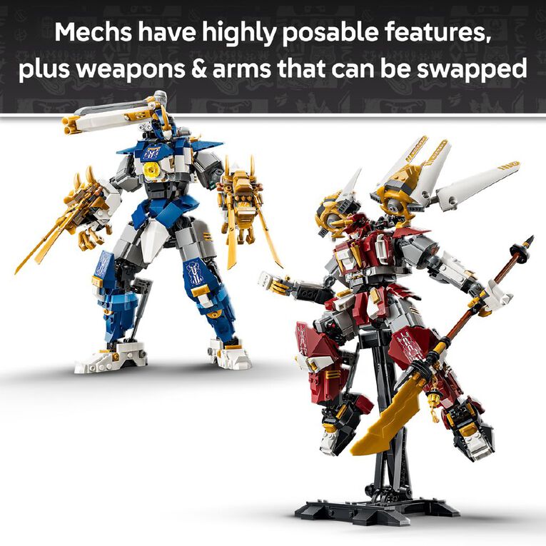 LEGO Ninjago Fire and Water Twin Mech 71870, , hi-res