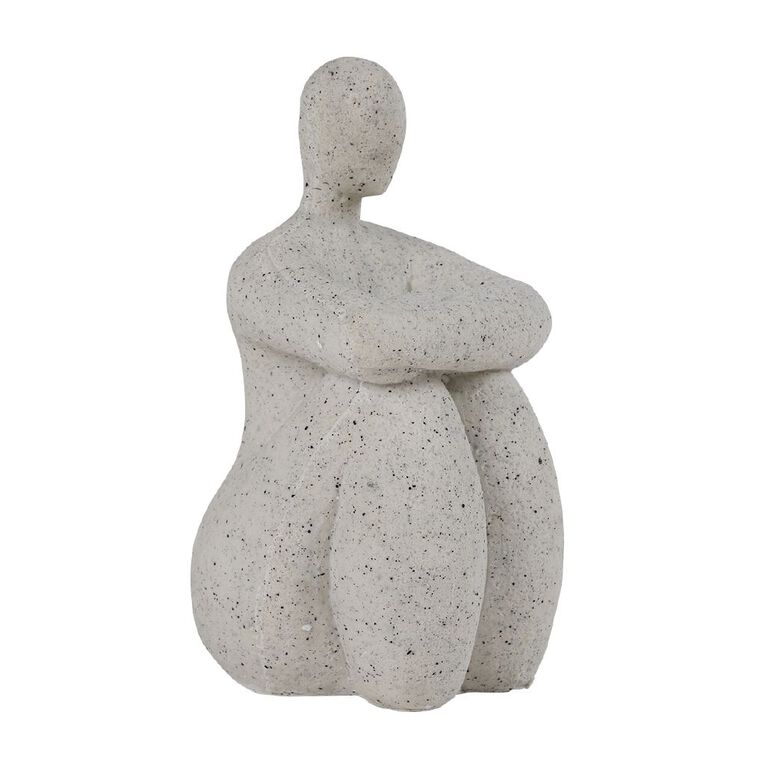 Living & Co Resin Decor Sitting Statue, , hi-res