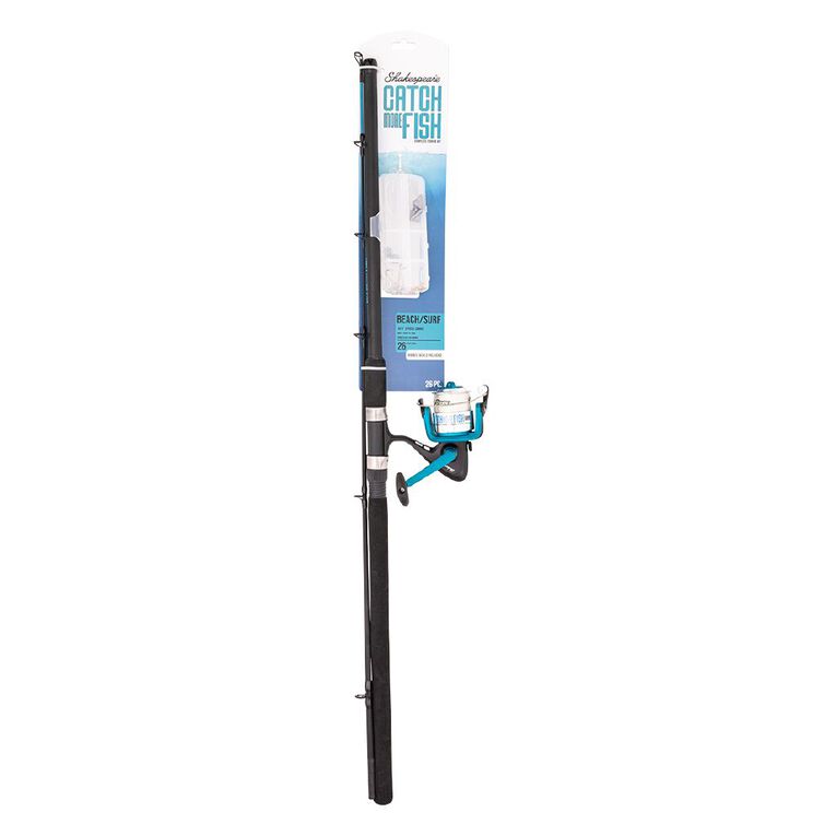 Shakespeare Catch More Fish Beach/Surf Combo Kit 10ft 10-12kg 3 Piece, , hi-res