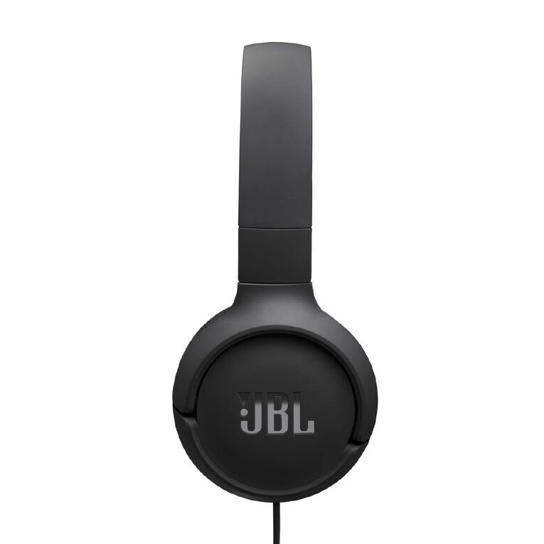 JBL Tune 520C USB-C Wired On-Ear Headphones Black, , hi-res