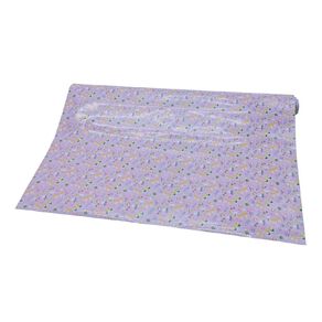 WS Book Covering 45cm x 1m Butterfly Purple Mid