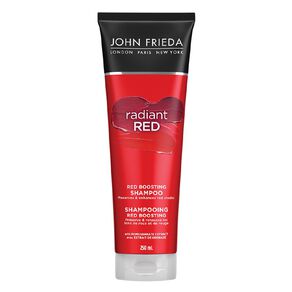 john frieda shampoo rad red colour boost 1 each