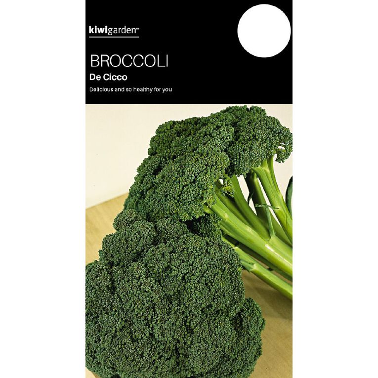 Kiwi Garden Broccoli De Cicco Seeds, , hi-res