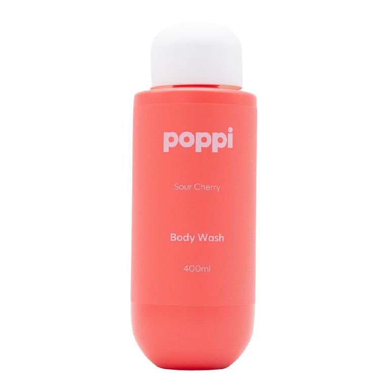 Poppi Body Wash Sour Cherry 400ml, , hi-res