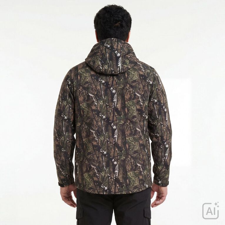 Back Country Adults' Softshell Hooded Jacket, Brown, hi-res