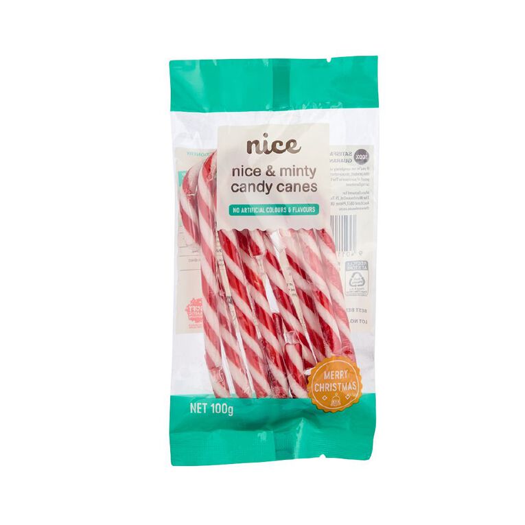 Nice Mint Candy Cane 100g, , hi-res