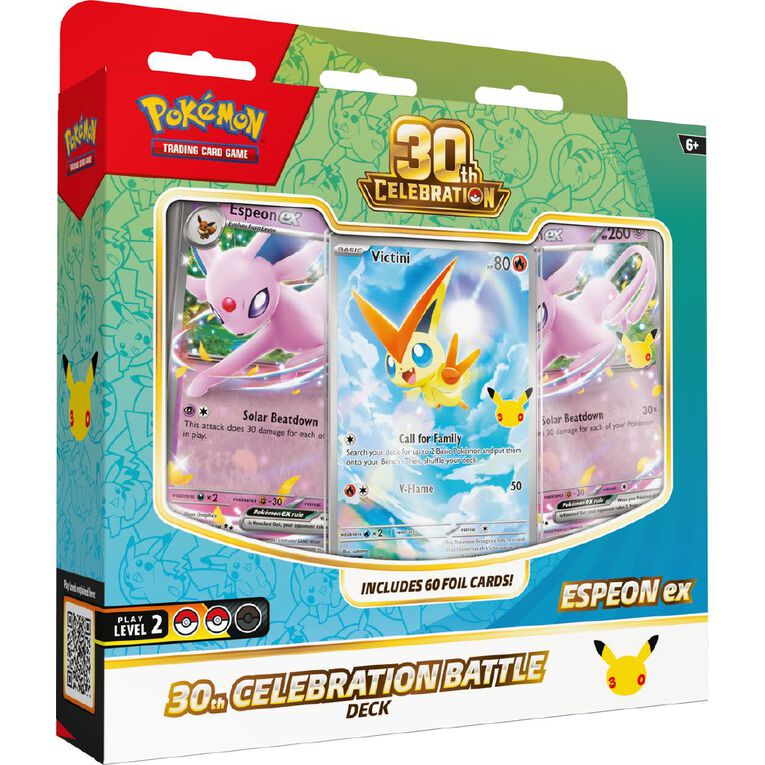 Pokemon TCG 30th Celebration Build & Battle Box -2 per Customer, , hi-res