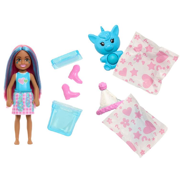 Barbie Pop Reveal Animal Party Chelsea Assorted, , hi-res