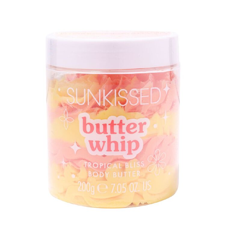 Sunkissed Butter Whip Body Butter Tropical Bliss 200g 200g, , hi-res